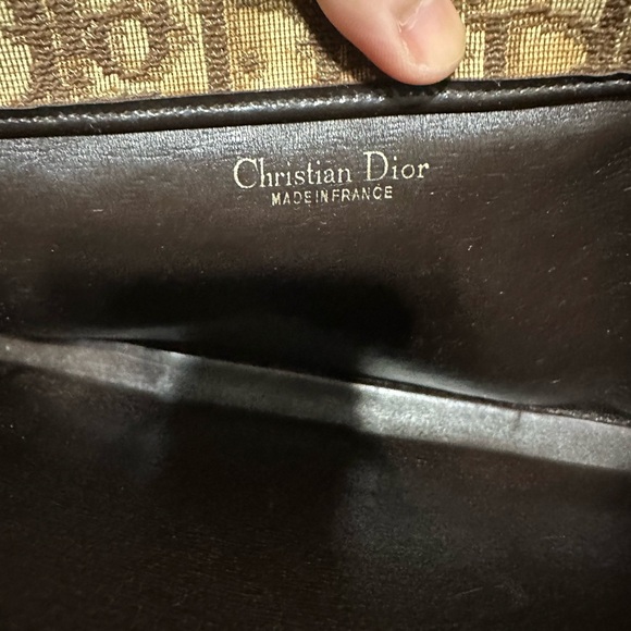 Dior Brown and Tan Monogram Tote Bag - Picture 9 of 9